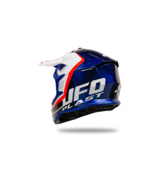 UFO Kask INTREPID CROSS Kolor Biały/Niebieski/Czerwony Fluo - KOLEKCJA 2024