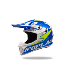 UFO Kask INTREPID CROSS Kolor Niebieski/Biały/Żółty Fluo - KOLEKCJA 2024