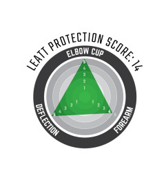 Leatt ochraniacze łokci Contour Black Czarny