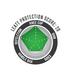 Leatt nakolanniki ochraniacze kolan Enduro Biały Czarny