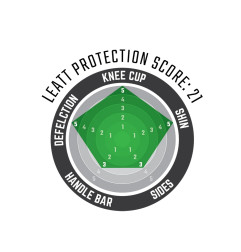 Leatt nakolanniki ochraniacze kolan EXT Czarny