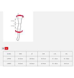 Leatt nakolanniki ochraniacze kolan 3.0 EXT White Black