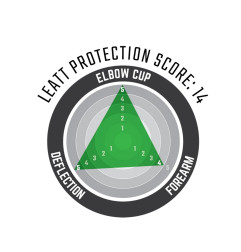 Leatt ochraniacze łokci 3DF 6.0 Black czarny