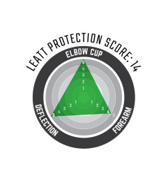 Leatt ochraniacze łokci 3DF 6.0 Flint Szary