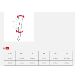 Leatt nakolanniki ochraniacze kolan 3DF 5.0 Junior Biały Czarny