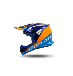 UFO Kask KOREY CROSS Dziecięcy / Junior / Kid Niebieski/Pomarańczowy  Kolekcja 2024