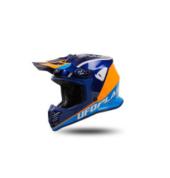 UFO Kask KOREY CROSS Dziecięcy / Junior / Kid Niebieski/Pomarańczowy  Kolekcja 2024