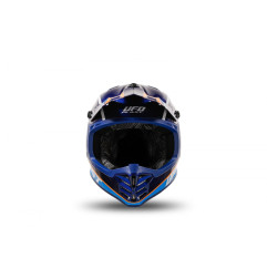 UFO Kask KOREY CROSS Dziecięcy / Junior / Kid Niebieski/Pomarańczowy  Kolekcja 2024