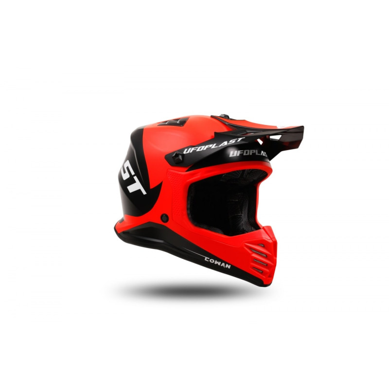 UFO Kask KOREY CROSS Dziecięcy / Junior / Kid Czerwony/Czarny Kolekcja 2024
