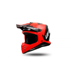 UFO Kask KOREY CROSS Dziecięcy / Junior / Kid Czerwony/Czarny Kolekcja 2024
