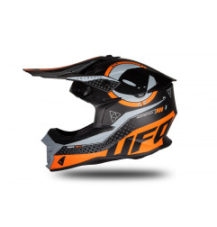UFO Kask INTREPID CROSS Kolor Czarny/Szary/Pomarańczowy - KOLEKCJA 2024