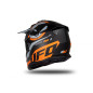 UFO Kask INTREPID CROSS Kolor Czarny/Szary/Pomarańczowy - KOLEKCJA 2024
