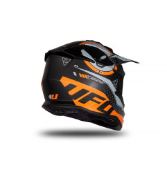 UFO Kask INTREPID CROSS Kolor Czarny/Szary/Pomarańczowy - KOLEKCJA 2024