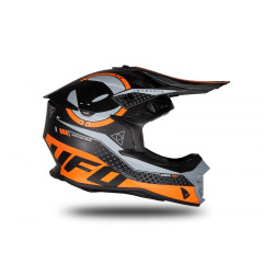 UFO Kask INTREPID CROSS Kolor Czarny/Szary/Pomarańczowy - KOLEKCJA 2024