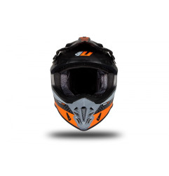 UFO Kask INTREPID CROSS Kolor Czarny/Szary/Pomarańczowy - KOLEKCJA 2024