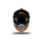 UFO Kask INTREPID CROSS Kolor Czarny/Szary/Pomarańczowy - KOLEKCJA 2024