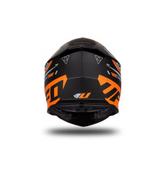 UFO Kask INTREPID CROSS Kolor Czarny/Szary/Pomarańczowy - KOLEKCJA 2024