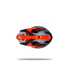 UFO Kask INTREPID CROSS Kolor Czarny/Srebrny/Czerwony Fluo - KOLEKCJA 2024
