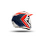 Kask ARIES DUAL CROSSOVER Kolor Biały/Czerwony/Niebieski Kolekcja 2024