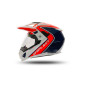 Kask ARIES DUAL CROSSOVER Kolor Biały/Czerwony/Niebieski Kolekcja 2024