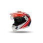 Kask ARIES DUAL CROSSOVER Kolor Biały/Czerwony/Niebieski Kolekcja 2024