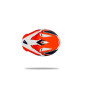 Kask ARIES DUAL CROSSOVER Kolor Biały/Czerwony/Niebieski Kolekcja 2024