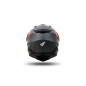 Kask ARIES DUAL CROSSOVER Kolor Czarny/Szary/Czerwony Fluo Kolekcja 2024