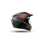 Kask ARIES DUAL CROSSOVER Kolor Czarny/Szary/Czerwony Fluo Kolekcja 2024