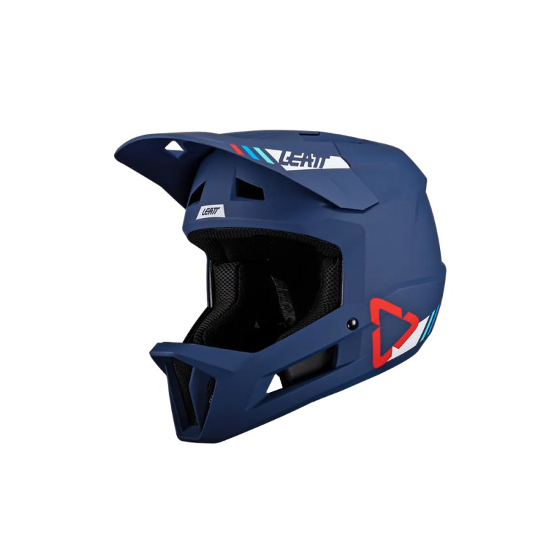 Leatt Kask Rowerowy MTB Gravity 1.0 Blue Granatowy rozmiar M