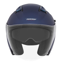 NOX Kask Otwarty JET z Blendą  N130 SOLID Kolor Niebieski Mat