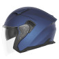 NOX Kask Otwarty JET z Blendą  N130 SOLID Kolor Niebieski Mat