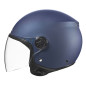 NOX Kask Otwarty JET z Blendą  N130 SOLID Kolor Niebieski Mat