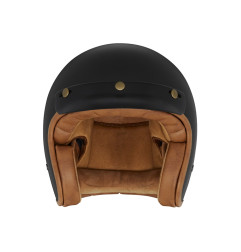 NOX Kask Otwarty JET N243 SOLID Kolor Czarny Mat