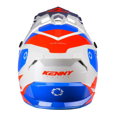 KASK KENNY CROSS/ENDURO TRACK PATRIOT NIEBIESKI/BIAŁY/CZERWONY