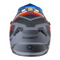 KASK KENNY CROSS/ENDURO TRACK GRADIENT SZARY/NIEBIESKI/CZERWONY
