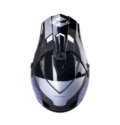 KASK KENNY CROSS/ENDURO TRACK BLACK DIAMOND - CZARNY/SZARY