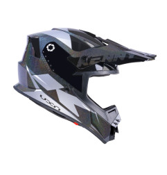 KASK KENNY CROSS/ENDURO TRACK BLACK DIAMOND - CZARNY/SZARY