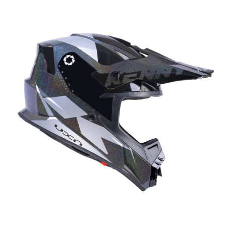 KASK KENNY CROSS/ENDURO TRACK BLACK DIAMOND - CZARNY/SZARY