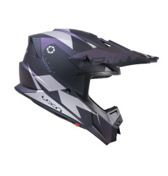 KENNY CROSS/ENDURO TRACK PRISM SZARY/BORDOWY/NIEBIESKI