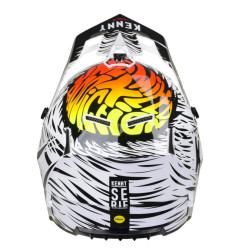 KASK KENNY CROSS/ENDURO PERFORMANCE UXA CZARNY/BIAŁY/POMARAŃCZOWY