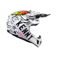 KASK KENNY CROSS/ENDURO PERFORMANCE UXA CZARNY/BIAŁY/POMARAŃCZOWY
