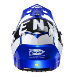 KASK KENNY CROSS/ENDURO PERFORMANCE CANDY BLUE NIEBIESKI/CZARNY/BIAŁY