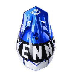 KASK KENNY CROSS/ENDURO PERFORMANCE CANDY BLUE NIEBIESKI/CZARNY/BIAŁY