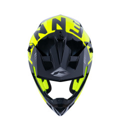 KASK KENNY CROSS/ENDURO PERFORMANCE BLACK/NEON YELLOW/SILVER - CZARNY/ŻÓŁTY/SREBRNY