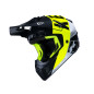 KASK KENNY CROSS/ENDURO PERFORMANCE BLACK/NEON YELLOW/SILVER - CZARNY/ŻÓŁTY/SREBRNY