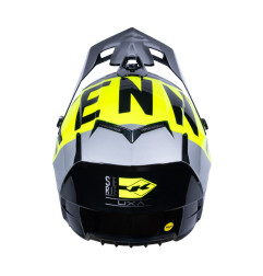 KASK KENNY CROSS/ENDURO PERFORMANCE BLACK/NEON YELLOW/SILVER - CZARNY/ŻÓŁTY/SREBRNY