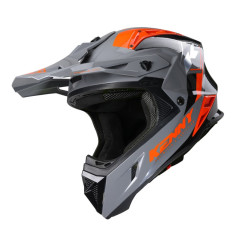 KASK KENNY CROSS/ENDURO TITANIUM GREY/ORANGE - SZARY/POMARAŃCZOWY/CZARNY
