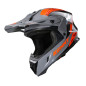 KASK KENNY CROSS/ENDURO TITANIUM GREY/ORANGE - SZARY/POMARAŃCZOWY/CZARNY