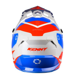 KASK KENNY CROSS/ENDURO TRACK PATRIOT JUNIOR NIEBIESKI/BIAŁY/CZERWONY