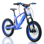 NAI e-BRO 18 motocykl elektryczny dla dzieci niebieski Model 2025